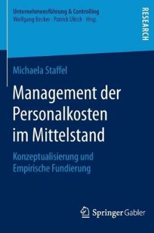 Cover of Management der Personalkosten im Mittelstand