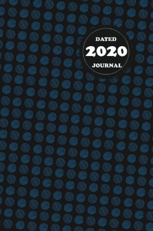 Cover of Dated 2020 Daily Journal, 6 x 9 Inches, Full Year Planner (Olive)