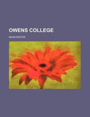 Book cover for Owens College