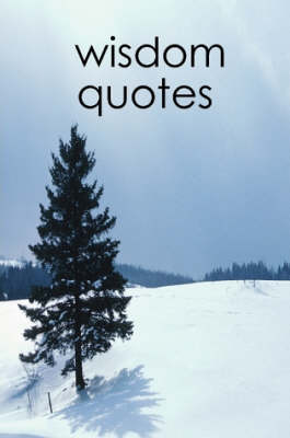 Book cover for Wisdom Quotes