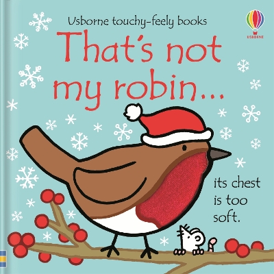 Book cover for That's not my robin…