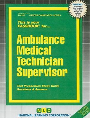 Cover of Ambulance Medical Technician Supervisor