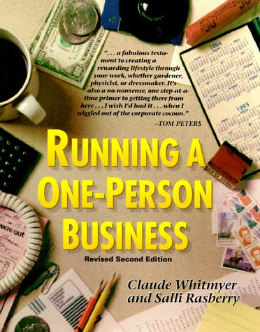 Book cover for Running a One-person Business