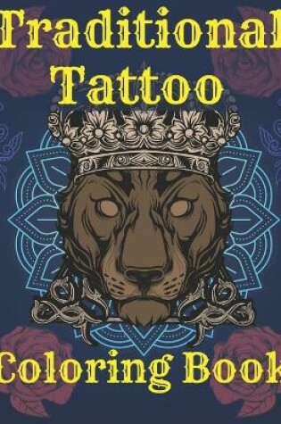 Cover of Traditional Tattoo Coloring Book