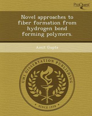 Book cover for Novel Approaches to Fiber Formation from Hydrogen Bond Forming Polymers