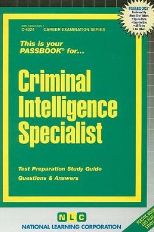 Cover of Criminal Intelligence Specialist