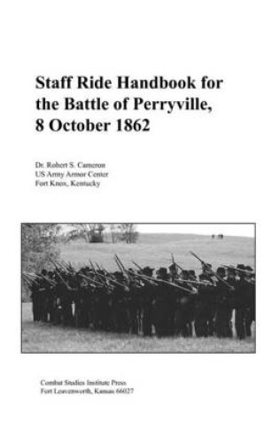 Cover of Staff Ride Handbook for the Battle of Perryville, 8th October, 1862