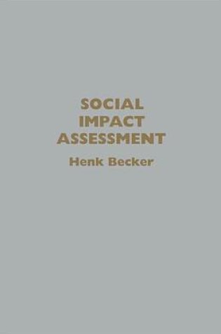 Cover of Social Impact Assessment