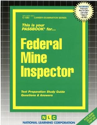 Book cover for Federal Mine Inspector