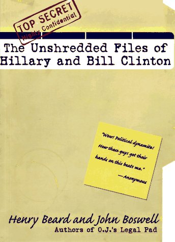 Book cover for Unshredded Files of Hillary Clinton