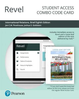 Book cover for International Relations, Brief Edition - Revel Combo Access Card