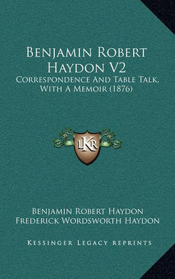 Book cover for Benjamin Robert Haydon V2