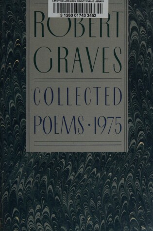 Cover of Collected Poems, 1975