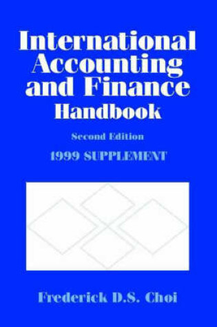 Cover of International Accounting and Finance Handbook