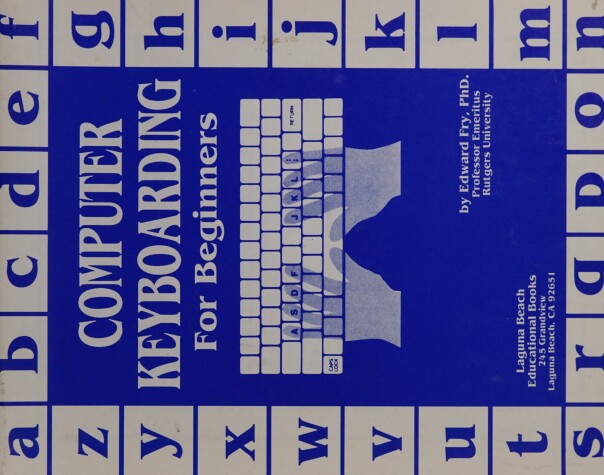 Book cover for Computer Keyboarding for Beginners