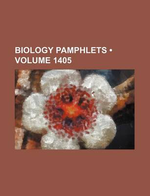 Book cover for Biology Pamphlets (Volume 1405)