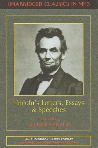 Cover of Lincoln's Letters, Essays & Speeches