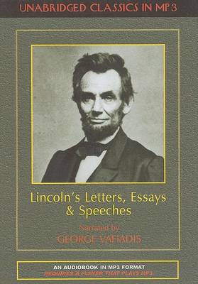 Cover of Lincoln's Letters, Essays & Speeches