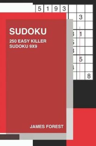 Cover of 250 Easy Killer Sudoku 9x9