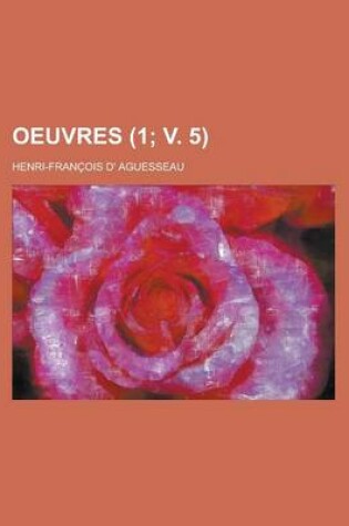 Cover of Oeuvres (1; V. 5)