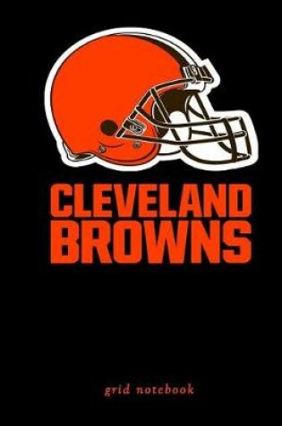 Cover of Cleveland Browns grid notebook