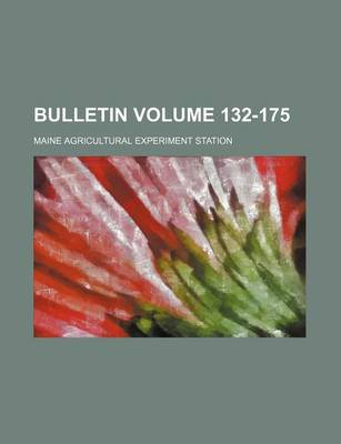 Book cover for Bulletin Volume 132-175