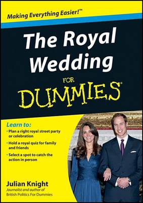 Book cover for The Royal Wedding For Dummies