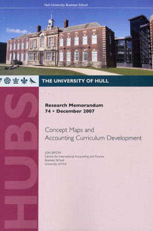 Cover of Research Memorandum 74 - Concept Maps and Accounting Curriculum Development