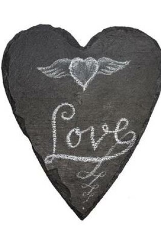 Cover of Slate Chalkboard Heart Journal