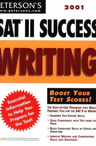 Cover of Sat II Success Writing 2001