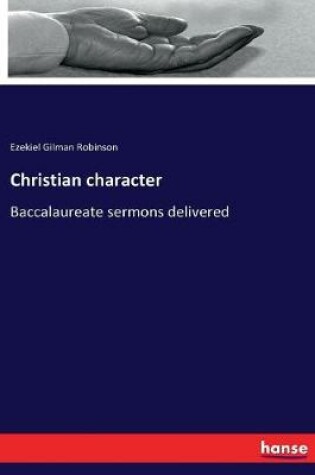 Cover of Christian character