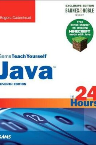 Cover of Java in 24 Hours, Sams Teach Yourself (Covering Java 8), Barnes & Noble Exclusive Edition
