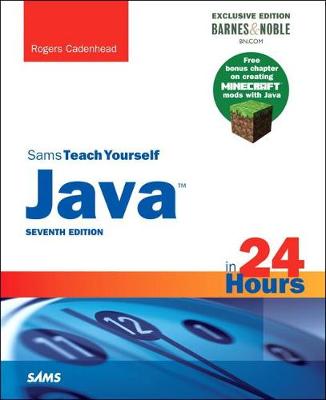 Book cover for Java in 24 Hours, Sams Teach Yourself (Covering Java 8), Barnes & Noble Exclusive Edition