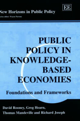 Cover of Public Policy in Knowledge-Based Economies