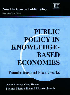 Book cover for Public Policy in Knowledge-Based Economies