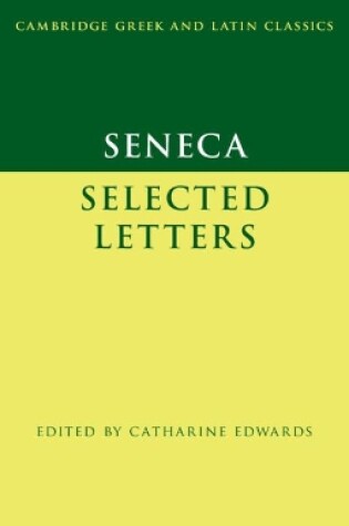 Cover of Seneca: Selected Letters