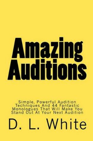 Cover of Amazing Auditions