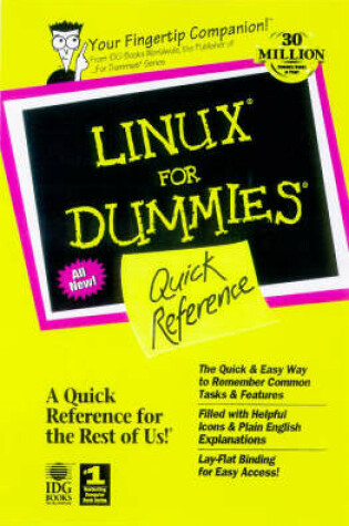 Cover of Linux for Dummies Quick Reference