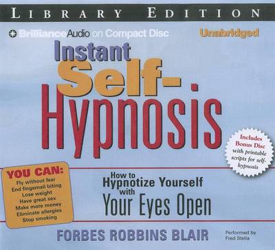 Cover of Instant Self-Hypnosis