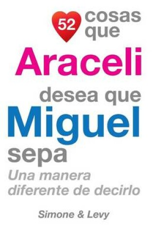 Cover of 52 Cosas Que Araceli Desea Que Miguel Sepa