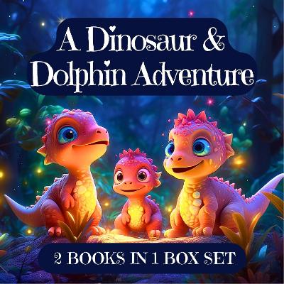 Book cover for A Dinosaur & Dolphin Adventure Boxset (2 Books in 1)