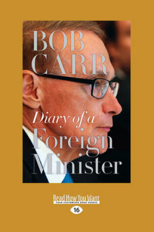 Cover of Diary of a Foreign Minister