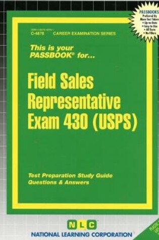 Cover of Field Sales Representative Exam 430 (USPS)