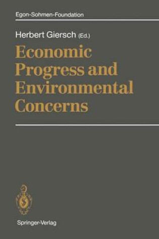 Cover of Economic Progress and Environmental Concerns