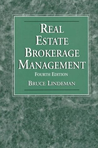 Cover of Real Estate Brokerage Management