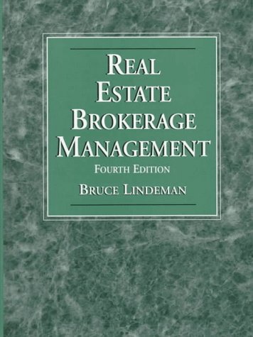 Book cover for Real Estate Brokerage Management