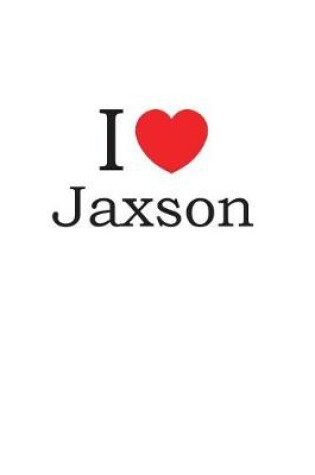Cover of I Love Jaxson