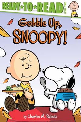 Book cover for Gobble Up, Snoopy!