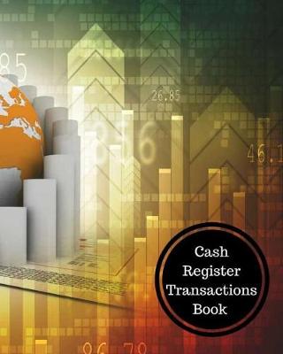 Book cover for Cash Register Transactions Book