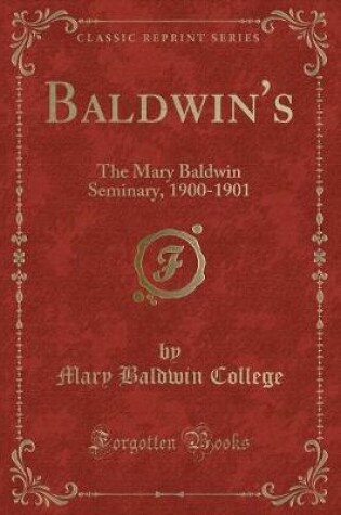 Cover of Baldwin's